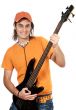 boy with electrical guitar