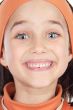 adorable girl smiling
