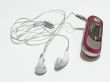 player and headphones