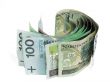 Scroll money over white