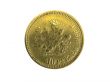 Gold coins isolated