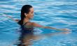 Woman in a swimming pool
