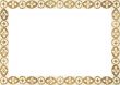 Gold frame