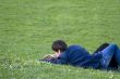 Lovers in the grass