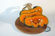 Cutting pumpkin