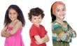 Group of happy children