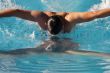 swimmer in swimming pool