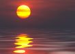 Sun reflected