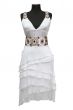 White female dress