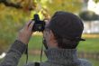 man doing photo