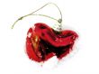 Christmas glass heart
