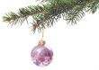Christmas glass ball