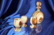 Decanter and whine-glass from onyx
