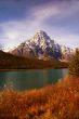 Snowy peak in the Rockies