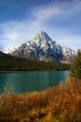 Snowy peak in the Rockies
