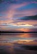 Panoramic sunset