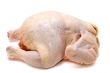 chicken on white