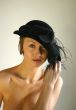Girl in a black hat