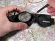 Compass and map