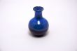blue ceramic bottle