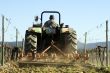  Tractor ploughing field