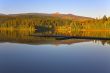 Silent lake.