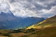 Autumn Alpine meadow