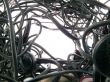 Interlacing of the broken off wires. Background