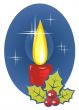 christmas candle