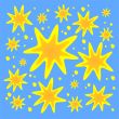 ornate stars background