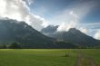 Landscape with Neuschwanstein castle