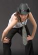 woman in hat