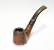 Old smoked English briar pipe 2