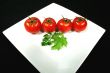 Cherry Tomatoes In A Line