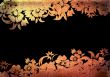 floral style backgrounds frame