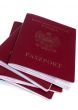 Pile of passport
