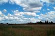 Rural scenic landscape in springtime