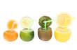 Abstract fruits drink