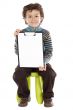 boy with clipboard