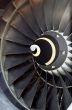 airplane`s jet engine