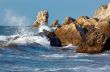 blue sea storming