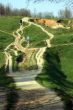 Twisting footpaths