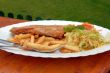 full dinner plate