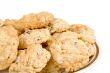 Oatmeal Chocolate Chip Cookie Isolated