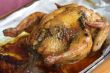 Whole roast chicken