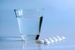 Pills with glas water