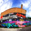 Amazing colorful graffiti