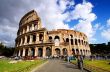 Coliseum in Rome, Italy