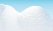 Snow - gently is a blue background.