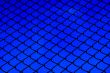 Iron grid.